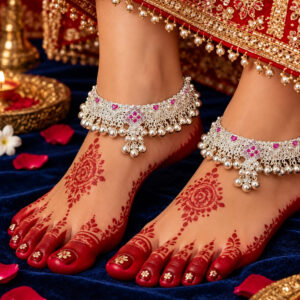 BRIDAL SILVER PAYAL