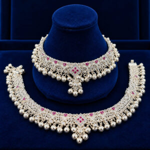 BRIDAL SILVER PAYAL