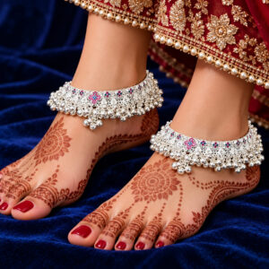 BRIDAL SILVER PAYAL