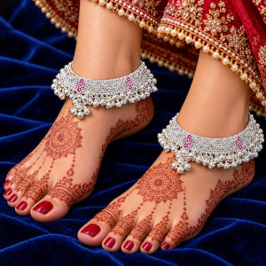 BRIDAL SILVER PAYAL